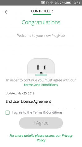 Ezlo PlugHub ZWave Smart Plug with Built In Smart Hub and Energy Monitoring