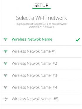 home-wifi-list